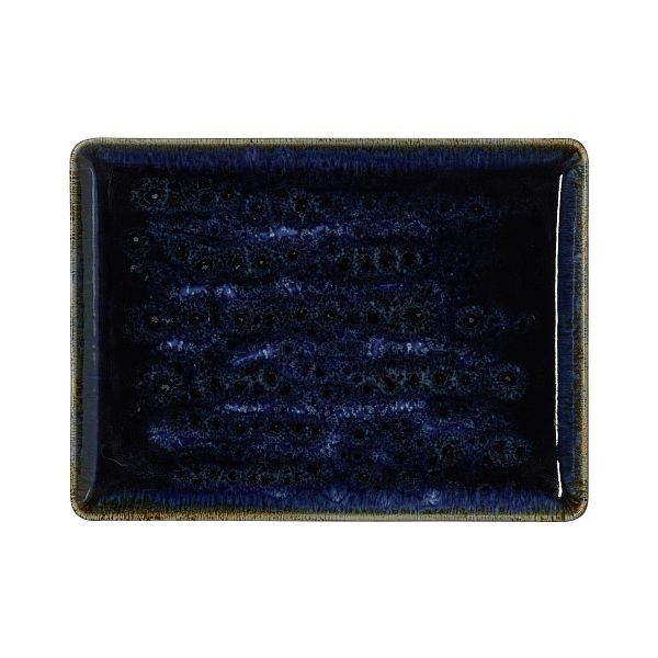 WAS Teller Vida Dark Ocean, flache Ausführung, 27 x 20 cm, VE: 6 Stück, 4881227