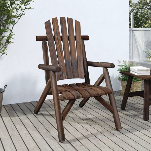vidaXL Gartenstuhl 68x86x103 cm Massivholz Fichte, 363344