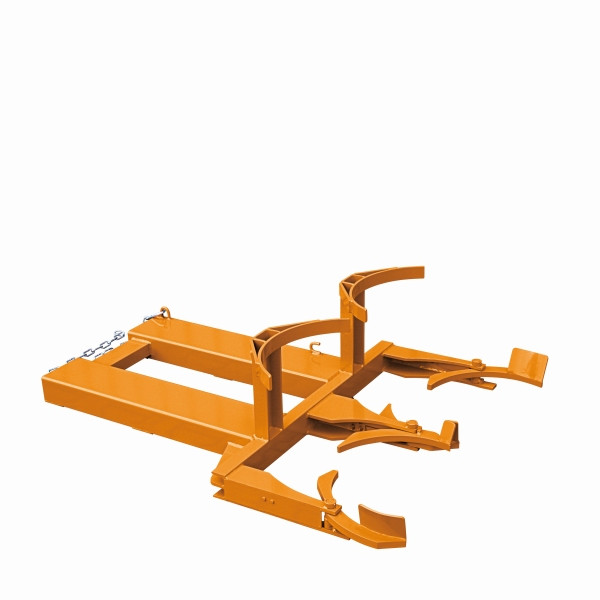 Eichinger Industrie Fassheber für stehende Fässer, 2 x 120 L Fässer, reinorange, 22180300000000