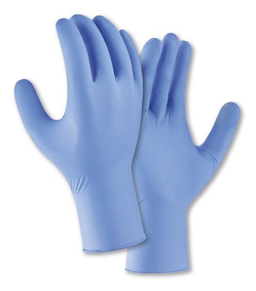 teXXor Nitril-Einweg-Handschuhe UNGEPUDERT, Farbe: lavendel, Größe: 8, VE: 1 box à 100 Stück, 2215-8