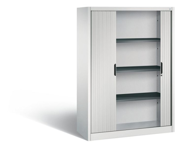 C+P Rollladenschrank Omnispace, H1660xB1200xT420mm, Farbe: Lichtgrau, Griffmulde, 4 OH, 3213-00 S10048