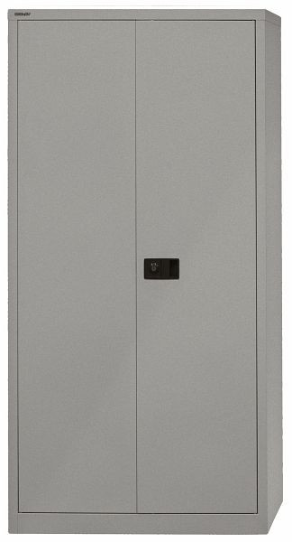 Bisley Flügeltürenschrank Universal, Garderobeneinsatz, lichtgrau, E782AAG45645