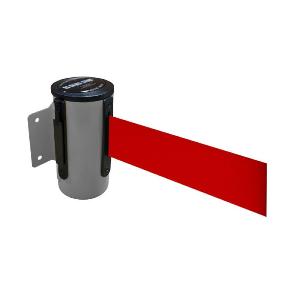 Stein HGS Wandgurtkassette -P-Line Future-, anthrazit, rot, mit magnetischem Gurtendstück, 12850a-0104