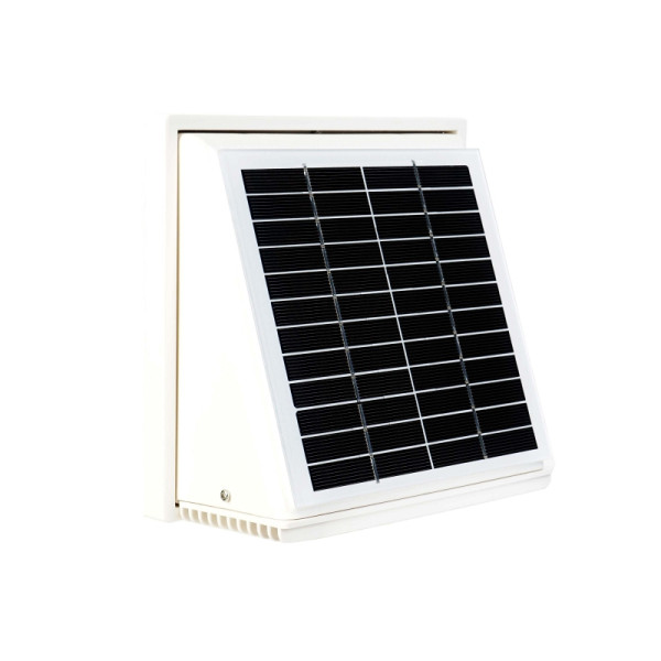WATTSTUNDE AERO Solarlüfter eckig, weiß, 701-1007, 4251190117283