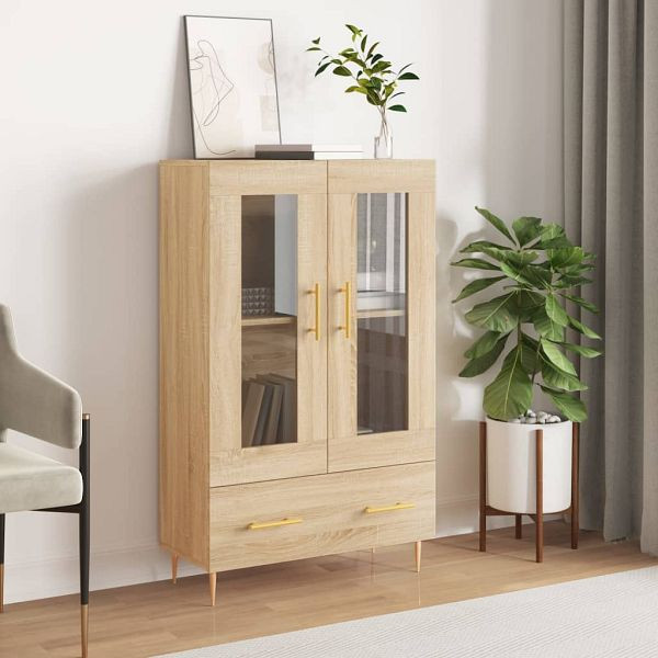 vidaXL Highboard Sonoma-Eiche 69,5x31x115 cm Holzwerkstoff, 828287
