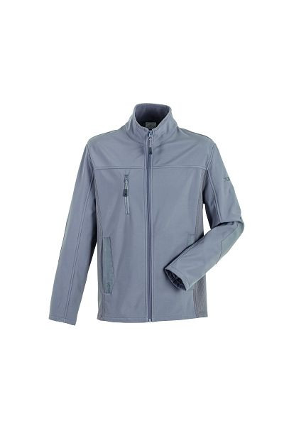 Planam Norit Herren Pure Softshelljacke, zink, Größe 64, 6437064