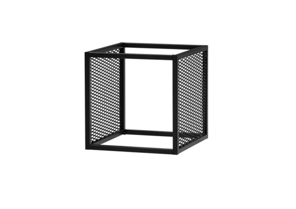 Deskin Gitterelement offen 1 OH 400 CAIDO, Metall anthrazit, B 400 x H 400 x T 400 mm, 348041