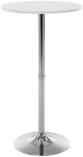 CLP Stehtisch rund, weiß, Ø 60 cm, 1025102, 4250420254200