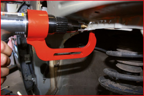 KS Tools Druckluft-Schweißpunkt-Bohrmaschinen-Satz, 3-teilig, 515.1310