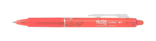 PILOT Tintenroller FriXion Clicker - 0,4 mm, koralle, radierbar, BLRT-FR7-CP