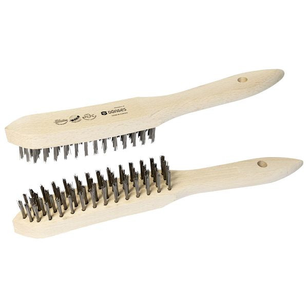 Dönges Handdrahtbürste, glatter Stahldraht, 145/295 mm, 44 mm, 104186