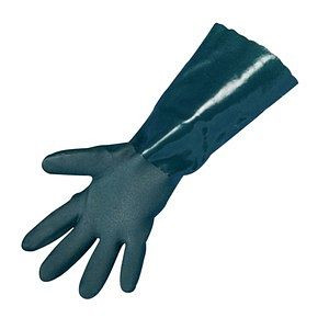 WERO Chemikalienschutzhandschuh Vinyl 40, Größe 10 in grün, 20461752