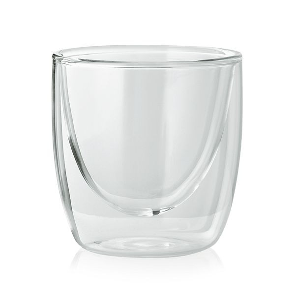 WAS Espresso Obertasse Lounge, 0,07 Liter, Borosilikatglas, VE: 2 Stück, 1773007