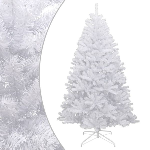 vidaXL Künstlicher Weihnachtsbaum Klappbar Beschneit 210 cm, 356775