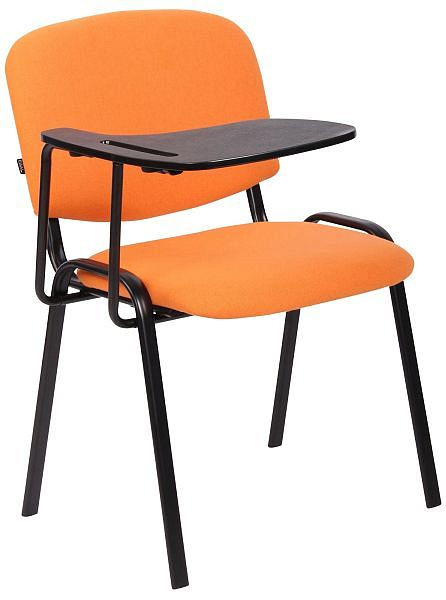 CLP Stuhl Ken mit Klapptisch Stoff, orange, 323019