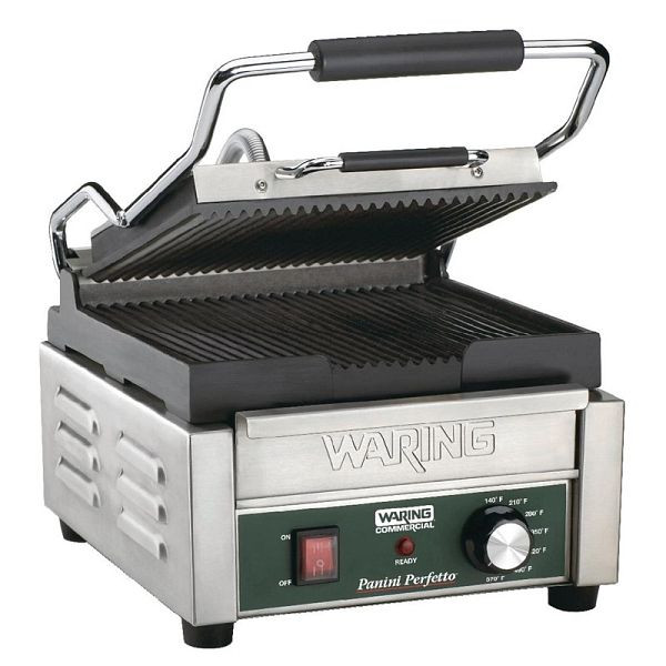 Waring Kontaktgrill WPG150K, 2 kW, 230 V, gerillt, CF230