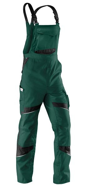 Kübler ACTIVIQ Latzhose, Farbe: moosgrün/schwarz, Größe: 54, 3250 5365-6599-54