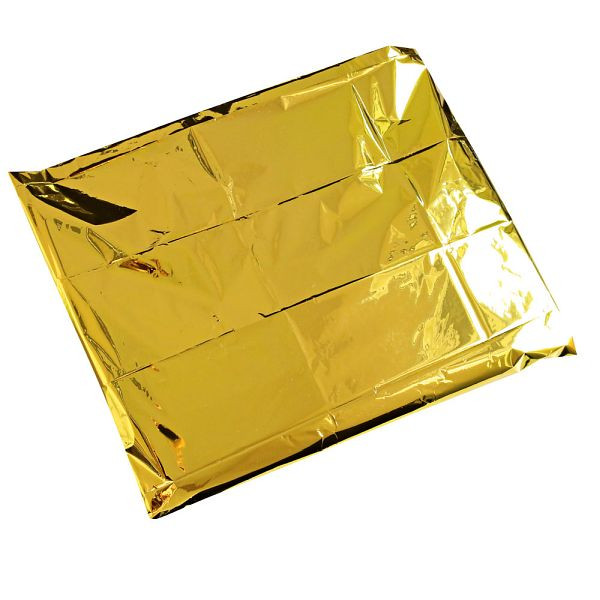 Hygostar Rettungsdecken, Aluminium gold/silber, 210 x 160 cm, VE: 200 Stück, 52850