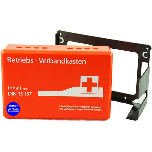 Stein HGS Verbandkoffer -Mini detect-, nach DIN 13157, 260 x 180 x 85 mm, für den Lebensmittel-Bereich, 33265
