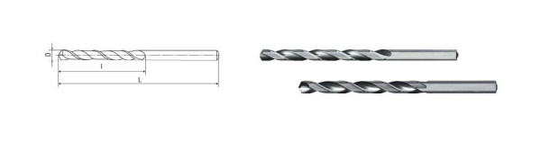 ELMAG HSS-Spiralbohrer DIN 340, Ø 4,0 mm (lang), 70606, 9004853706066