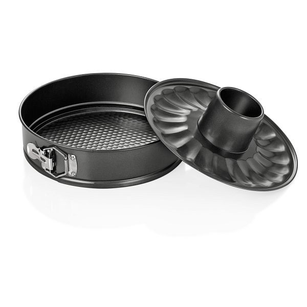 WAS Springform mit Rohrboden und PTFE, Antihaftbeschichtung, Durchmesser 25 cm, Stahl, 3122250