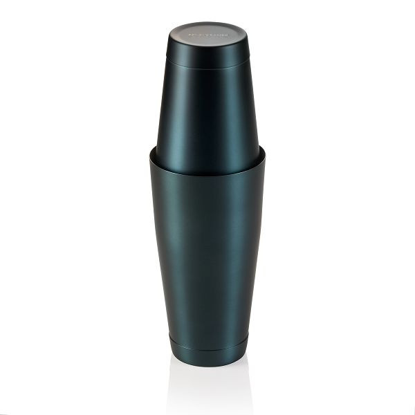 WAS Shaker Tin Tin NOCTURN, 0,8 Liter, Ø 9 cm, blau matt, Chromnickelstahl 18/8, 8303280