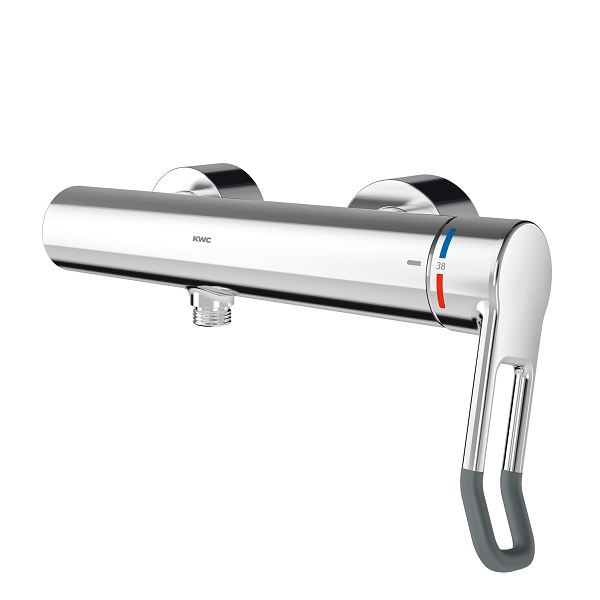 KWC Thermostat-Wandbatterie, F4, Einhebelmischer, für Handbrause, Hebel 118 mm, 2030066757