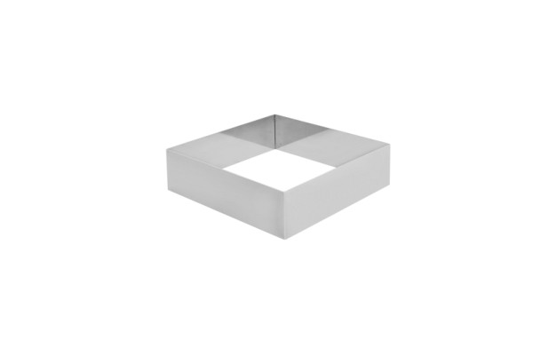 Schneider Tortenring "Quadrat", 18 x 18 x 5 cm, Edelstahl, 155369
