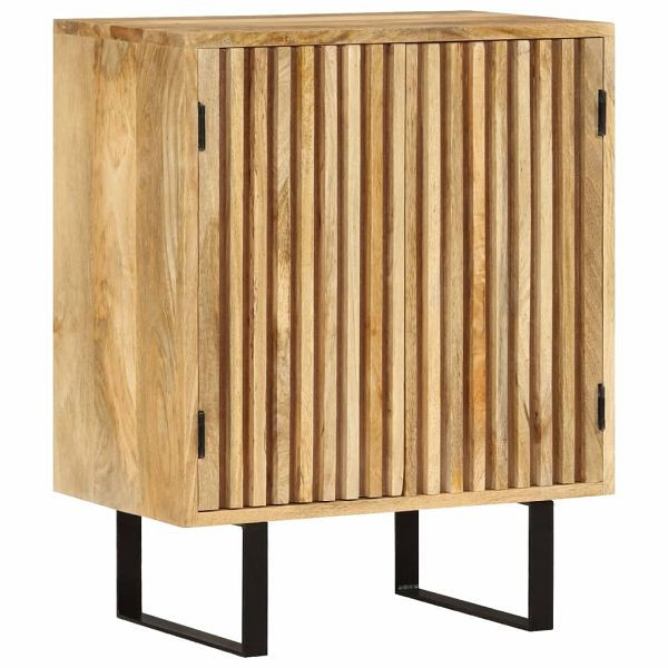 vidaXL Sideboard mit 2 Türen 55x35x70 cm Massivholz Mango, 354983