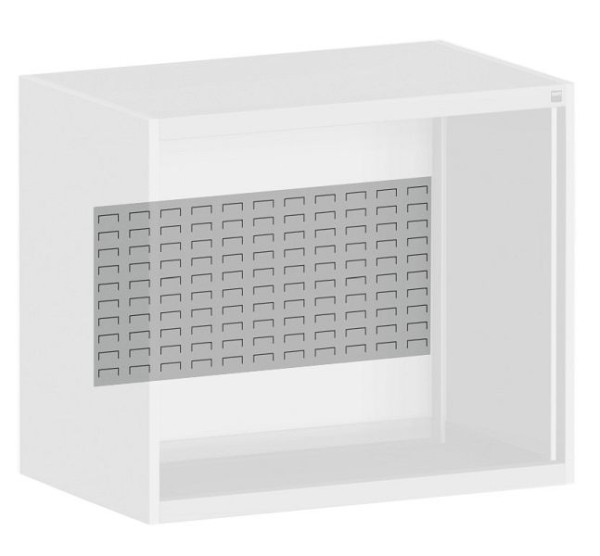 bott cubio Rückwandpanel mit Schlitzprägung für Systemschrank BxTxH: 1050x22x350 mm, RAL 7035, 43005013.16M