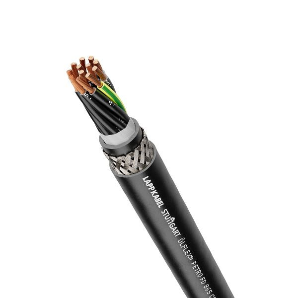 LAPP Steuerleitung ÖLFLEX® PETRO FD 865 CP 2X2,5, VE: 100 Meter, 0023344/100
