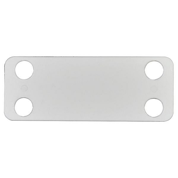 Haupa Kennzeichnungsschild für Kabelbinder/Kabelbeschriftung 50,5 x 19,1 x 0,4mm, VE: 100 Stück, 262185