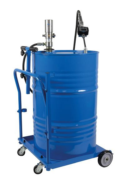 Rapid Mobiles Getriebeölabgabeset in pneumatischer Ausführung, für die Aufnahme von einem 200 Liter-Fass, nicht eichfähig, 23 030