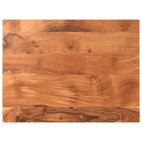 vidaXL Tischplatte 90x60x3,8 cm Rechteckig Massivholz Akazie, 370992