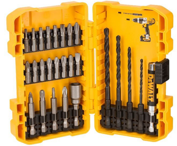 DeWalt High Performance Toughcase Schrauberbit-Set 40-teilig, VE: 5 Stück, DT70702-QZ