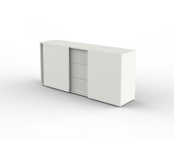 Kerkmann Sideboard B 1600 x T 500 x H 740 mm, Weiß, (Montage), 11448710-1