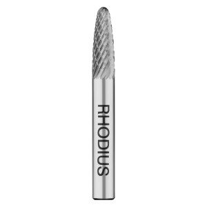 Rhodius TOPline HF F Hartmetall-Frässtift Form F, Schaftdurchmesser [mm]: 6, 305051