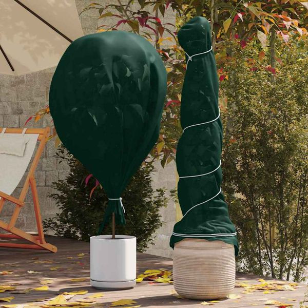 vidaXL Frostschutz-Pflanzen-Vlies Grün 20 x 3,2 m Vliesstoff, 42021011