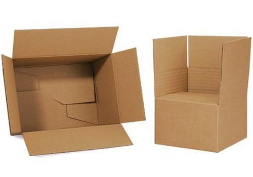 TransPak Automatikkarton-Faltkarton 1-wellig, mit Höhenrillung, 320 x 220 x 160 mm, Format A4, Qualität 1.20B, VE: 20 Stück, 299456
