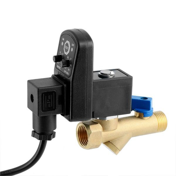 Airpress Automatischer Kondensatableiter mit Vorfilter 1/2" 24V DC, 36337-24DC