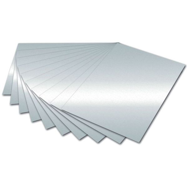 folia Fotokarton, A4, silber glänzend, 614-5061, 4001868614619