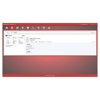 Tiptel 8020 Basislizenz 4 Kanäle, IP-Telefonanlage als Software-Lösung, 1123922