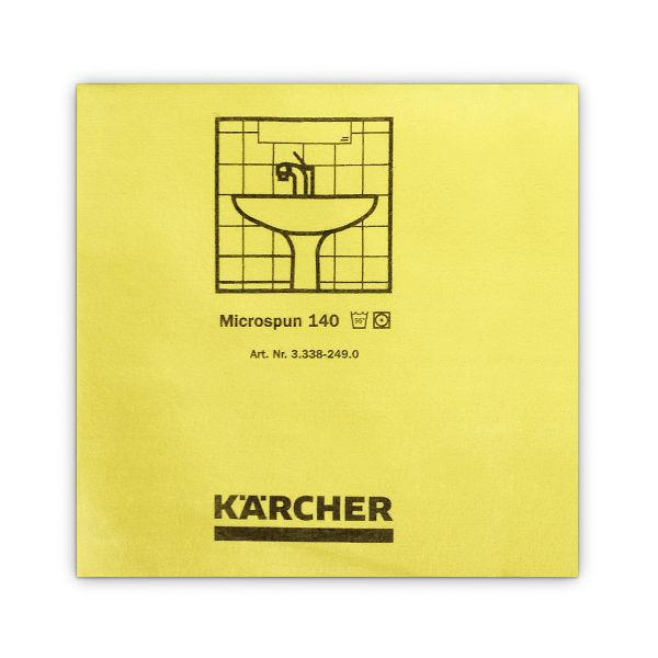 Kärcher Mikrofasertuch Microspun gelb, 3.338-249.0