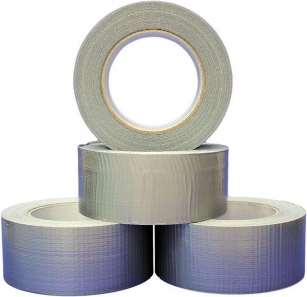 WEKEM PE-Kraftklebeband silber, Rolle 50m, WZ-58