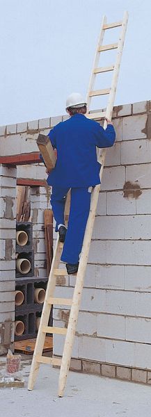 Euroline Holzanlegeleiter - Nadelholz Leiter Traditionell