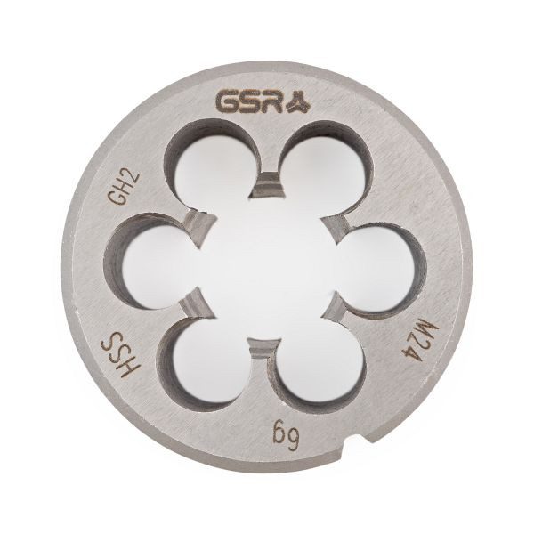 GSR Schneideisen DIN EN 22568 (DIN 223) metrisches Gewinde rechts HSS M 24, 00402310