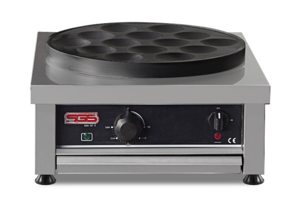 SGS Gastro Poffertjes-Maker für 14 Crêpes, 45 x 50 x 22 cm, PC 40 E, 8683829771577