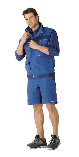 Planam Plaline Shorts, kornblumenblau/marine, Größe 4XL, 2541068