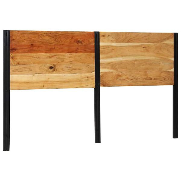 vidaXL Kopfteil 180 cm Massivholz Akazie und Eisen, 4017557