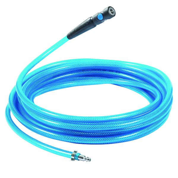 Prevost Schlauchverlängerung mit PVC-Schlauch DIFLEX und Sicherheitsschnellkupplung prevoS1, Ø Innen/Außen=8x14mm, Länge=10 m, Kupplung=ISI 06, RAL DISB810